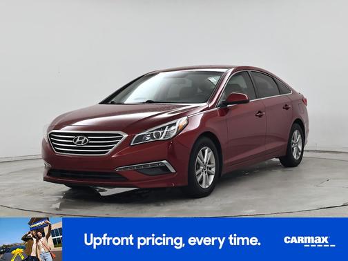 Red 2015 Hyundai SONATA SE