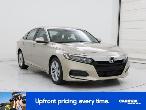 Tan 2018 Honda Accord LX