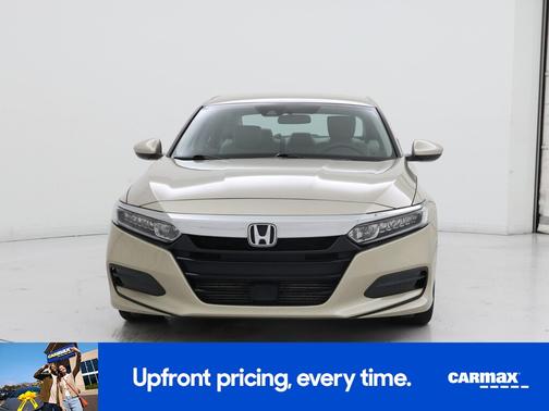 Tan 2018 Honda Accord LX