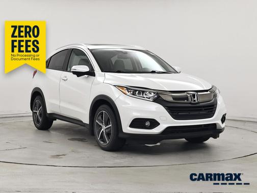 White 2022 Honda HR-V EX-L