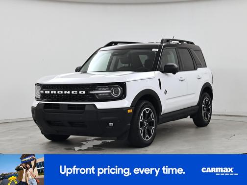 White 2025 Ford Bronco Sport Outer Banks