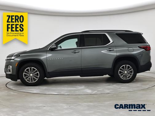 Silver 2023 Chevrolet Traverse LT Cloth