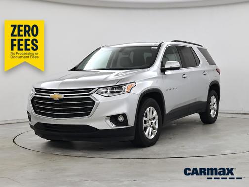 Silver 2020 Chevrolet Traverse LT Cloth