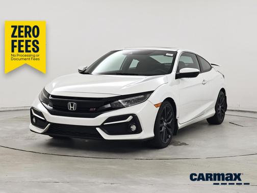 White 2020 Honda Civic SI