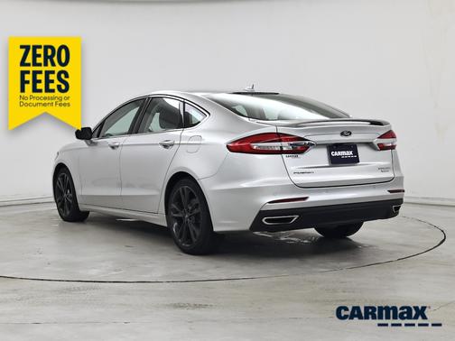 Silver 2019 Ford Fusion Titanium