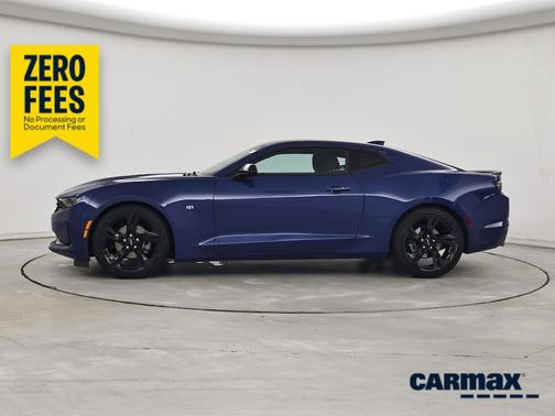 Blue 2021 Chevrolet Camaro LT