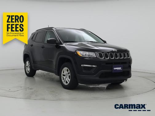 Black 2019 Jeep Compass Sport