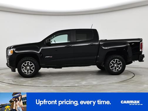 Black 2022 GMC Canyon AT4 with Leather