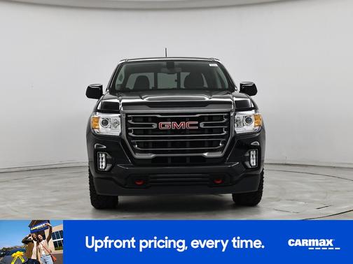 Black 2022 GMC Canyon AT4 with Leather