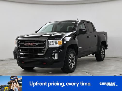 Black 2022 GMC Canyon AT4 with Leather