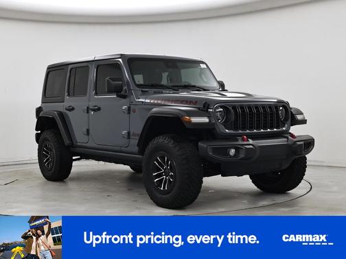 Gray 2024 Jeep Wrangler Rubicon