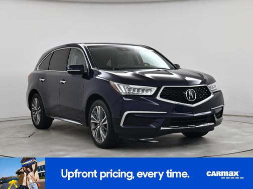 Blue 2017 Acura MDX