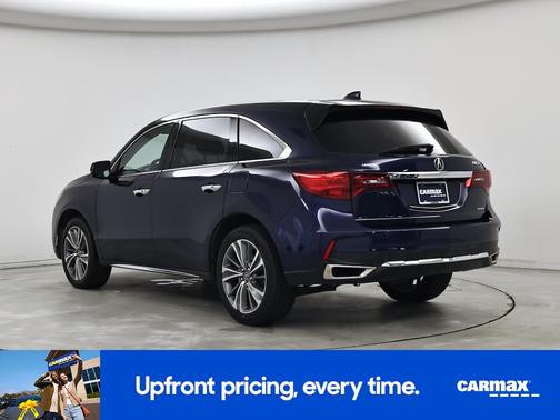 Blue 2017 Acura MDX