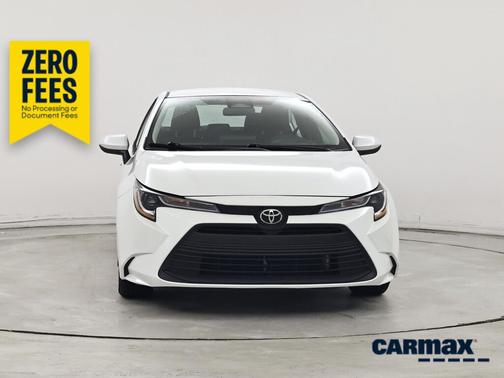 White 2025 Toyota Corolla LE