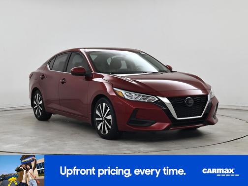 Red 2021 Nissan Sentra SV