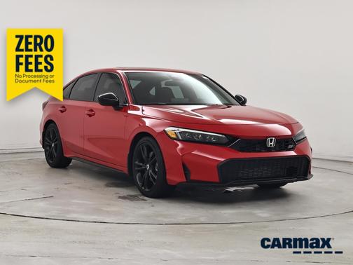 Red 2025 Honda Civic SI