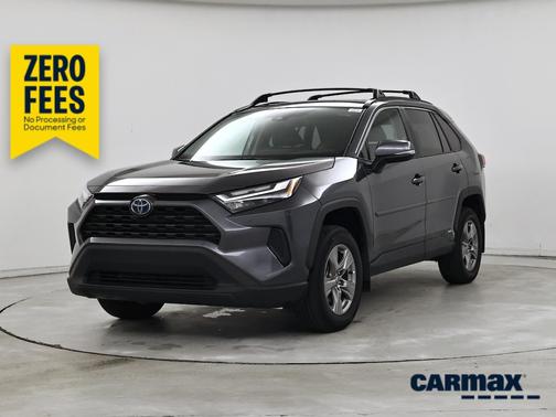 Gray 2023 Toyota RAV4 Hybrid XLE