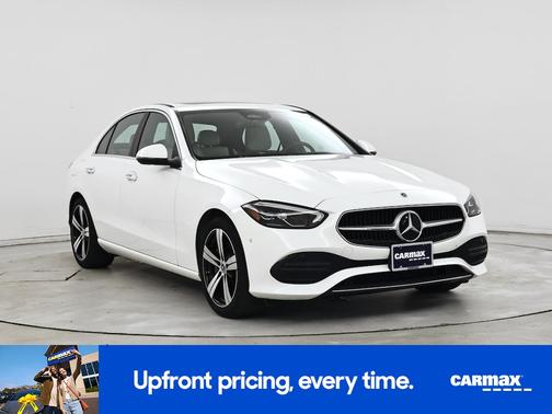 White 2025 Mercedes-Benz C-Class