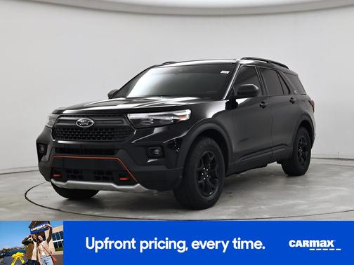 Black 2022 Ford Explorer Timberline