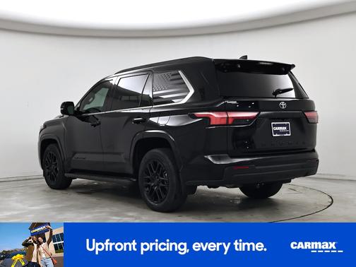 Black 2024 Toyota Sequoia TRD Pro