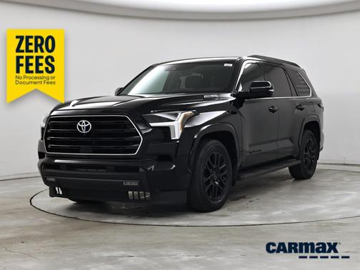 Black 2024 Toyota Sequoia TRD Pro
