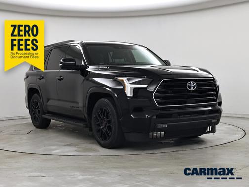 Black 2024 Toyota Sequoia TRD Pro