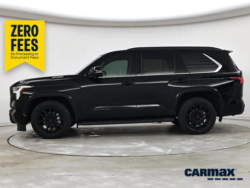 Black 2024 Toyota Sequoia TRD Pro