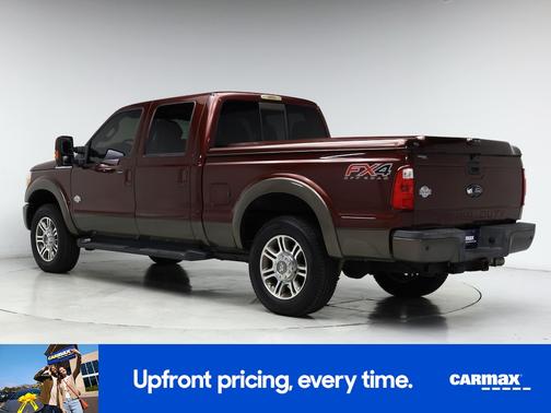 Red 2016 Ford F-250 King Ranch