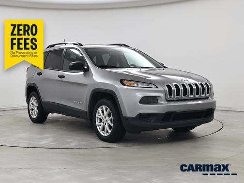 Silver 2016 Jeep Cherokee Sport
