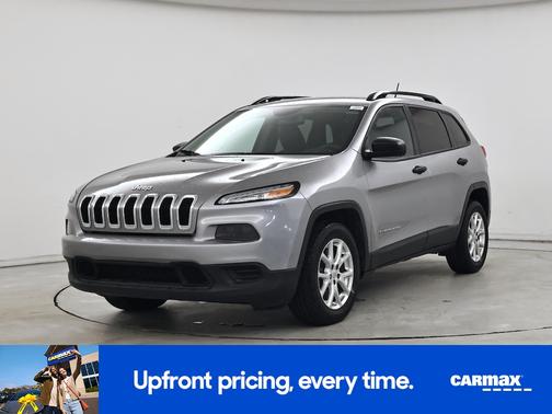 Silver 2016 Jeep Cherokee Sport