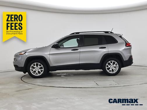 Silver 2016 Jeep Cherokee Sport