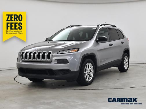 Silver 2016 Jeep Cherokee Sport