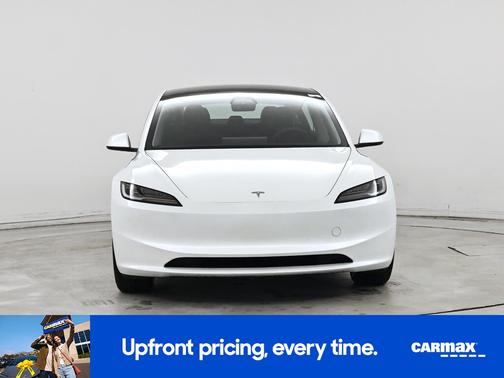 White 2025 Tesla Model 3 Long Range