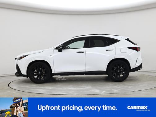 White 2022 Lexus NX 350 F-SPORT Handling