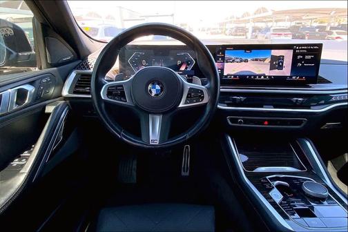 Black Sapphire Metallic 2025 BMW X6 xDrive40i