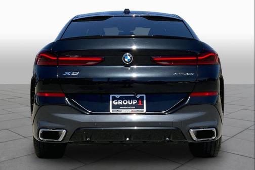 Black Sapphire Metallic 2025 BMW X6 xDrive40i