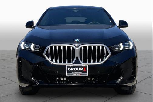 Black Sapphire Metallic 2025 BMW X6 xDrive40i