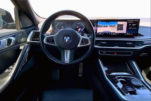 Black Sapphire Metallic 2025 BMW X6 xDrive40i
