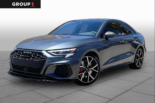 Daytona Gray Pearl Effect 2023 Audi S3 Premium Plus TFSI quattro S tronic