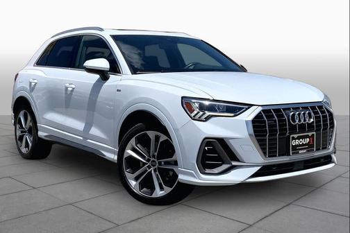 Glacier White Metallic 2020 Audi Q3 45 S line Premium Plus