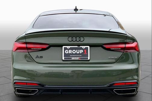 District Green Metallic 2023 Audi A5 Sportback 45 S Line Premium Plus