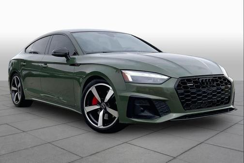 District Green Metallic 2023 Audi A5 Sportback 45 S Line Premium Plus