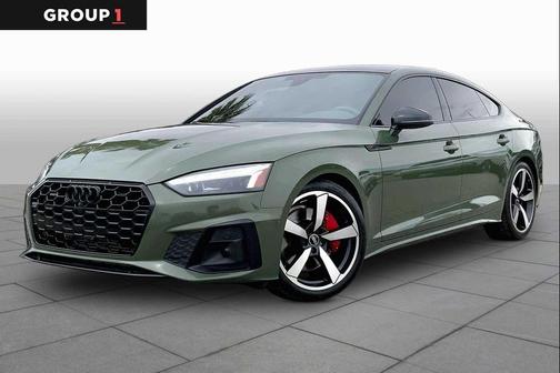 District Green Metallic 2023 Audi A5 Sportback 45 S Line Premium Plus