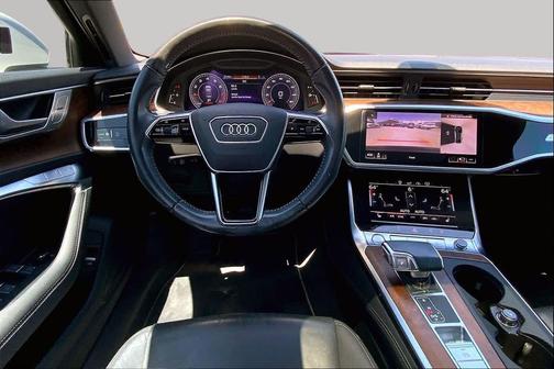 Glacier White Metallic 2020 Audi A6 45 Premium Plus