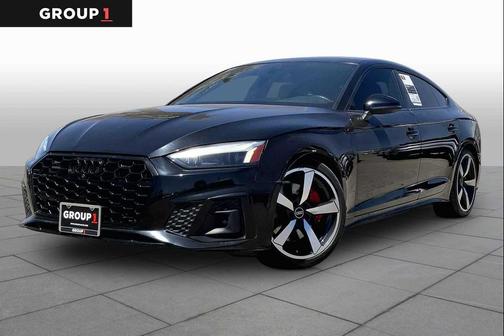 Mythos Black Metallic 2023 Audi A5 Sportback 45 S Line Premium Plus