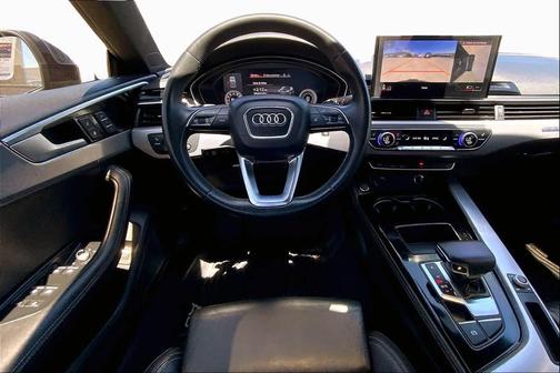 Mythos Black Metallic 2023 Audi A5 Sportback 45 S Line Premium Plus