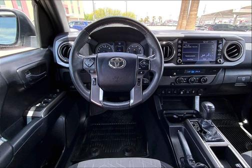 Super White 2021 Toyota Tacoma TRD Sport