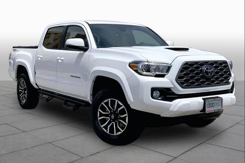 Super White 2021 Toyota Tacoma TRD Sport