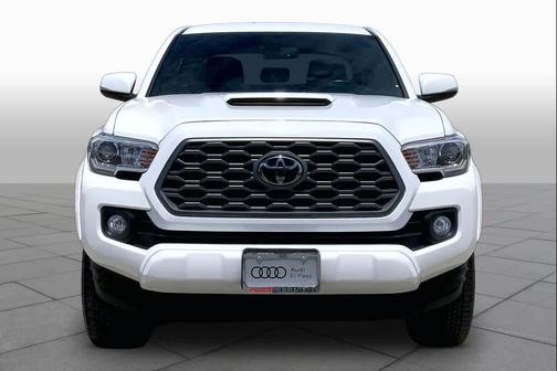 Super White 2021 Toyota Tacoma TRD Sport