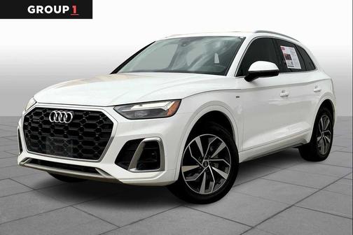 Ibis White 2022 Audi Q5 45 S line Premium Plus